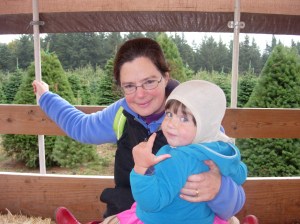 picture of Roz and Ellie at Stony Ridge Farm 2012-10